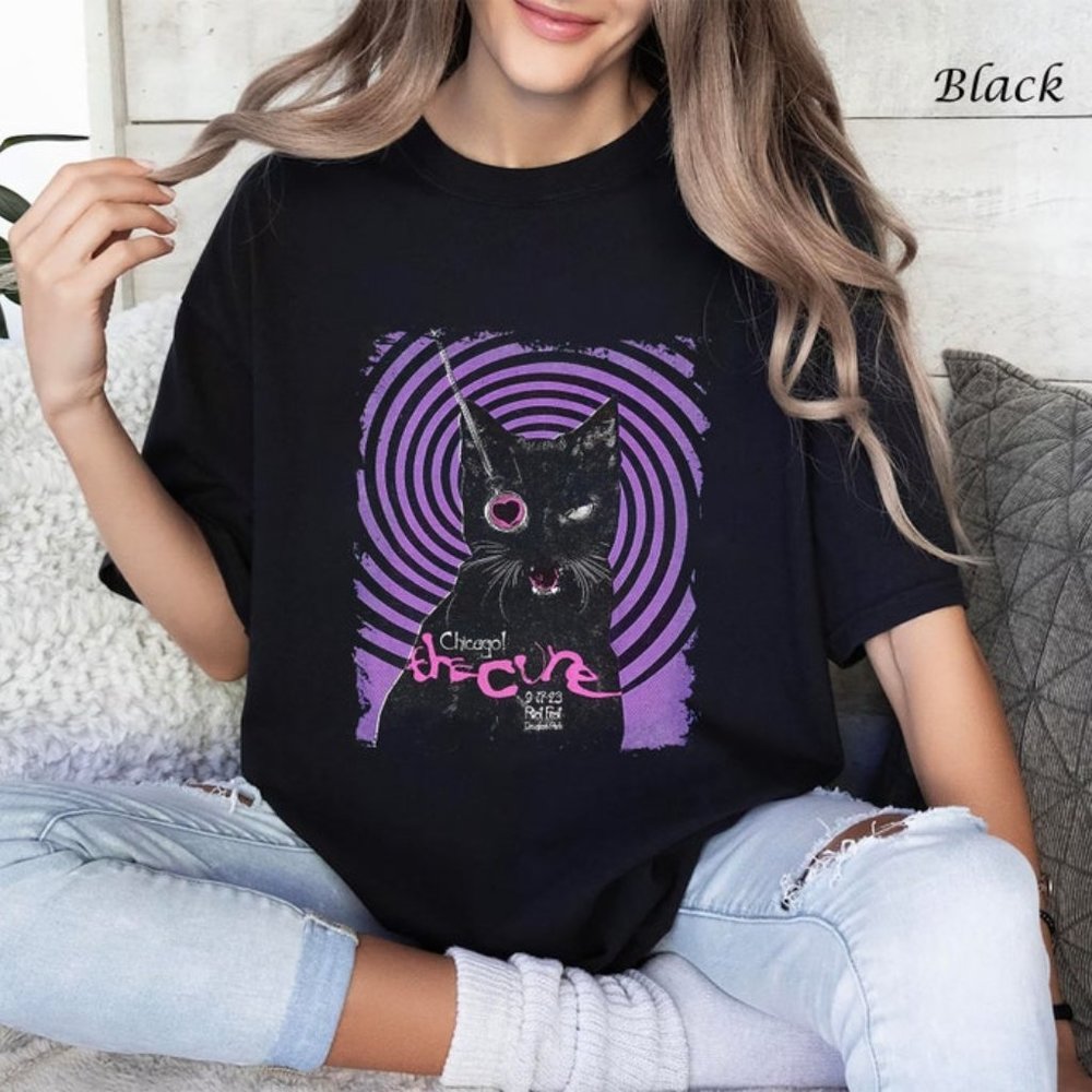 The Cure The Lovecats Shirt, The Cure Band Shirt, The Cure 90s Vintage Shirt, Un